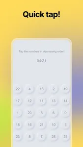 Tap Numbers Speed Test screenshot 4