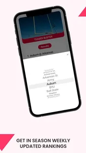 TeaserBuster - NCAAF Predictor screenshot 1