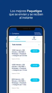 Tigo Internacional Recargas screenshot 8