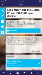 EWPTE Events screenshot 2