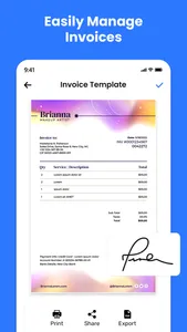 Invoice Maker - Estimate Maker screenshot 2