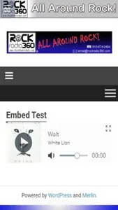 RockRadio360 screenshot 1