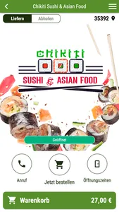 Chikiti Sushi & Asian Food screenshot 0