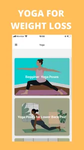 Yoga for Weight Loss App screenshot 0