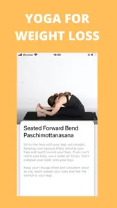 Yoga for Weight Loss App screenshot 2