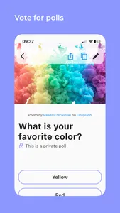 Pollmachine: Create polls screenshot 0