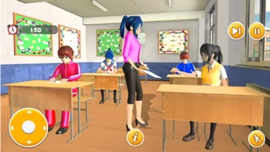 Anime Teacher High School Girl screenshot 1