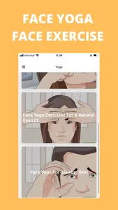 Face Yoga Face Exercises App screenshot 2