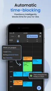 FlowSavvy: Time Block Planner screenshot 0