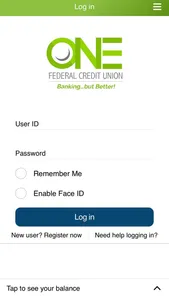 ONE FCU Mobile screenshot 0