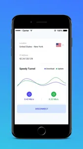 Speed Tunnel - Secure Privacy screenshot 1