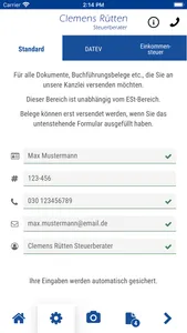 Steuerkanzlei Rütten Nettetal screenshot 1