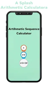 Arithmetic Sequence Calculator screenshot 0