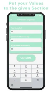 Arithmetic Sequence Calculator screenshot 1