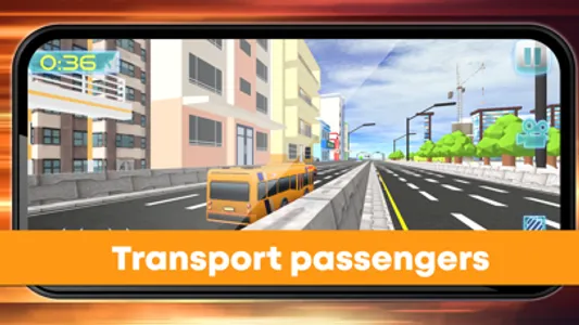 Bus Simulator Transport Master screenshot 1