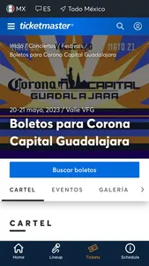 Corona Capital Guadalajara screenshot 2