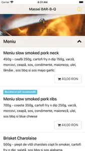 Massei BAR-B-Q screenshot 0