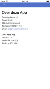 SecurityPlanner screenshot 1