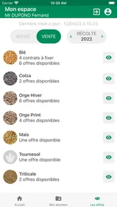 Mes Céréales app screenshot 3