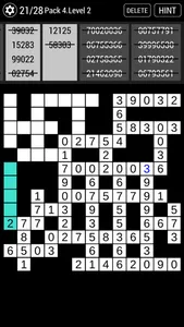 Number Fit Puzzle Game screenshot 2