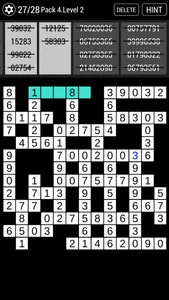 Number Fit Puzzle Game screenshot 3