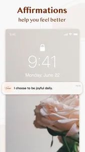 TrueMeCalm: Daily Affirmations screenshot 1