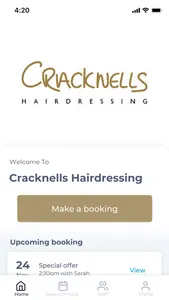 Cracknells Hairdressing screenshot 0