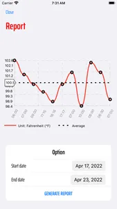 Body Temperature App  & More screenshot 2