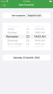 Hijri Calendar & Prayer Times screenshot 6