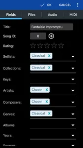 MobileSheets® screenshot 5
