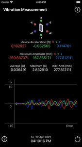 Vibration Measurement screenshot 0