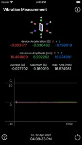 Vibration Measurement screenshot 1