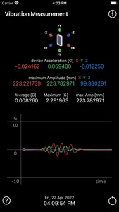 Vibration Measurement screenshot 2