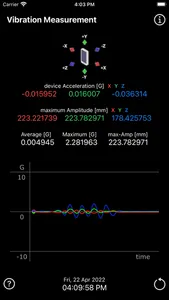 Vibration Measurement screenshot 3