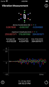 Vibration Measurement screenshot 6