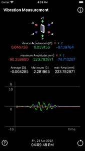 Vibration Measurement screenshot 9