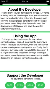 iConvert Currency screenshot 1