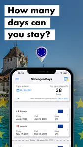 Schengen Days Calculator screenshot 0