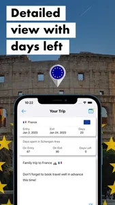 Schengen Days Calculator screenshot 3