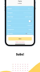 The Subs - Subscriptions Track screenshot 3