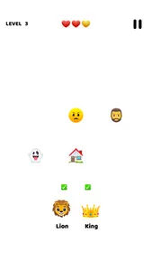 Emoji 2 Words : Guess and Sort screenshot 1