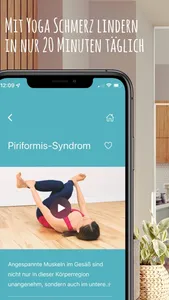 Schmerzen lindern mit Yoga screenshot 1