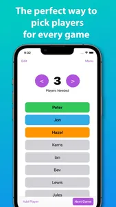 PlayRight: Picking Players screenshot 0