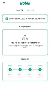 Livble - Split your rent screenshot 7