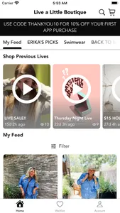 Live a Little Boutique screenshot 1