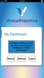 VoicePractice screenshot 2