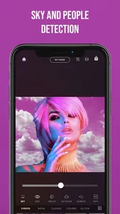 Neon Skies Photo Editor screenshot 4