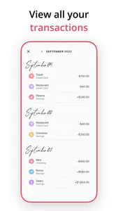 Budget Planner App - Fleur screenshot 3