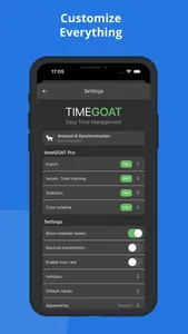 timeGOAT - Time Tracking screenshot 2