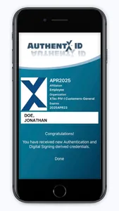 AuthentX ID for BlackBerry screenshot 3